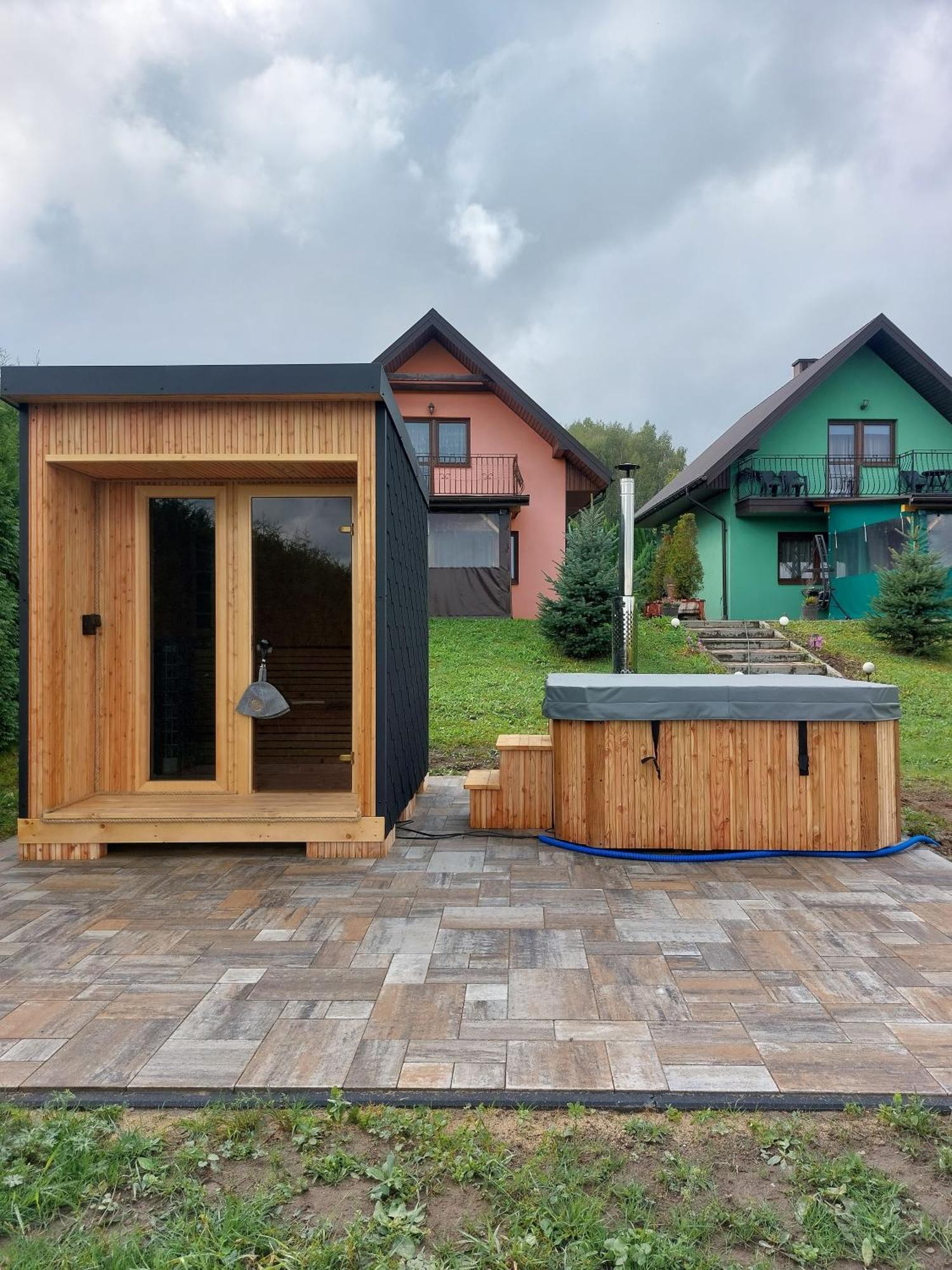 Cichy Zakatek - Sauna Jacuzzi Spa Relax Solina Bieszczady Lesko Buitenkant foto